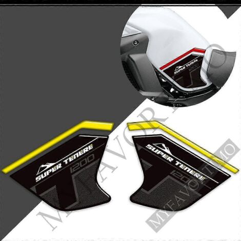 Nouveaux autocollants 3D pour Yamaha Super Ténéré XT1200X XT1200ZE XT 1200Z ZE ES XTZ XT1200E (kit essence/huile, protection genoux, coussinets de réservoir) - TENERE7 (1/5)
