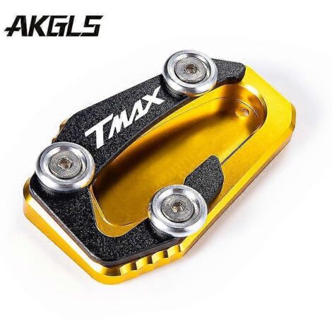 Accessoires pour moto Yamaha T-max 560, T-max 530, SX, DX, Tech Max et T-max 560 : plaque d'extension de support latéral élargie. (1/4)
