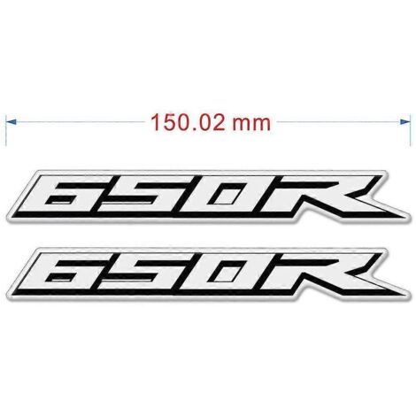 Kit de protection pour réservoir, garde-boue et moteur HRC (essence, huile, genoux) avec autocollants Fireblade pour Honda CBR 500 R 500R (650R). (1/5)