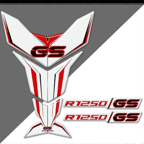 Protection de réservoir autocollante pour BMW R1250GS R1250 R 1250 Gs Gsa Hp, style aventure, pour carburant et huile moteur - R1250GS10 (1/5)
