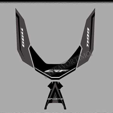 Kit de déflecteurs de vent et autocollants pour Honda CRF1100 CRF 1100L L1 L2 (2020) - Africa Twin 12 (1/5)