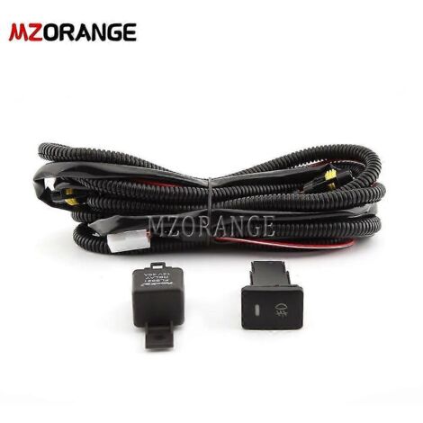jeu de phares antibrouillard à LED pour Toyota Corolla 2008 avec cadre de protection chromé et câblage pour phares gauche et droit - Accessoires auto (1/5)