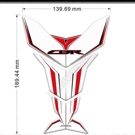 Autocollants, décalcomanies, kit d'huile de carburant, protection de genouillère en forme d'arête de poisson pour réservoir, carénage Fireblade, garde-boue pour Honda CBR 250 RR 250RR CBR250RR HRC--CB (1/5)