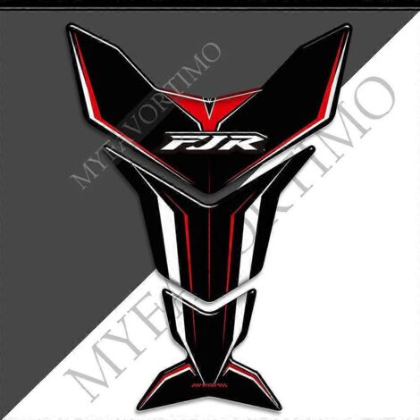 Pare-brise, déflecteur d'air, kit de protection genoux, étuis, autocollants 3D pour Yamaha FJR1300, protection de réservoir FJR1300 - Champagne (1/5)
