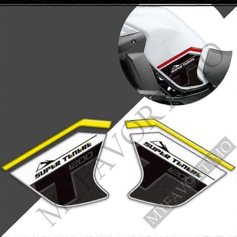 Nouveaux autocollants 3D pour Yamaha Super Ténéré XT1200X XT1200ZE XT 1200Z ZE ES XTZ XT1200E (kit essence/huile, protection genoux, coussinets de réservoir) - TENERE12 (1/5)