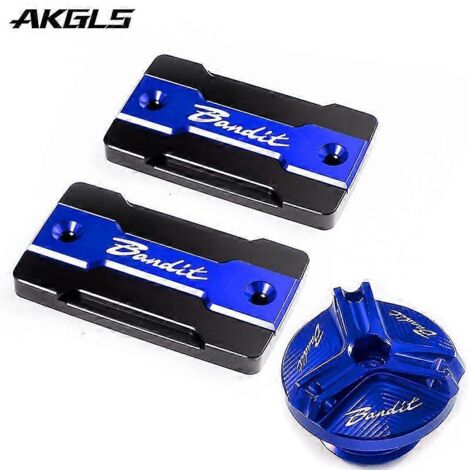 Accessoires de protection pour le bouchon du réservoir de liquide de frein avant et le bouchon de remplissage de carburant pour Suzuki Bandit S650, S 650, 1250/1250s et Bandit 1200/1200s. (1/4)