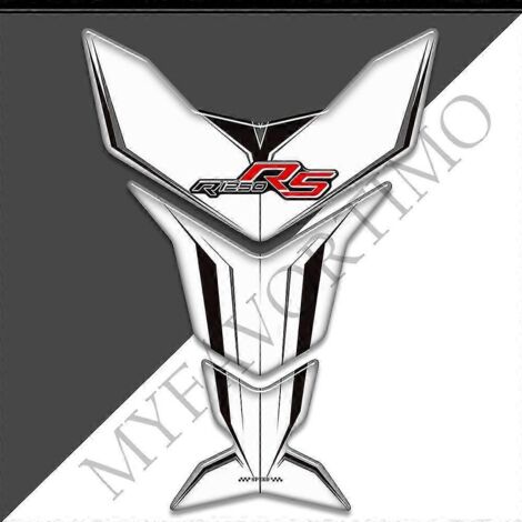 Autocollants et protections de réservoir pour moto (2019+) : kit de protection pour réservoir d'essence et d'huile, protection pour genoux et arêtes de poisson, compatible BMW R1250RS (R 1250 RS9). (1/4)