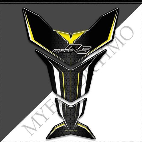 Autocollants et protections de réservoir pour moto (2019+) : kit de protection pour réservoir d'essence et d'huile, protection pour genoux et arêtes de poisson, compatible BMW R1250RS, R1250 RS et R12 (1/4)