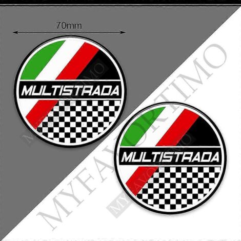 Autocollants 3D pour moto Ducati Multistrada 1260 S 1260s : protections de réservoir, poignées, kit de protection pour carburant et huile, protection pour genoux – MULTISTRADA8 (1/5)