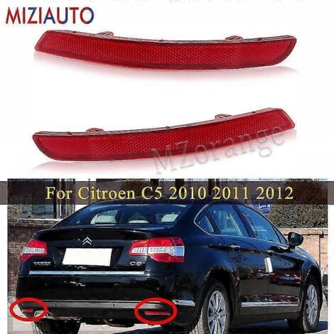 Réflecteur de pare-chocs arrière droit pour Citroën C5 (2010-2012) - Accessoire clignotant, feu antibrouillard, feu stop et feu de freinage (1/4)