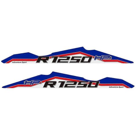 Autocollants pour BMW R1250GS : protection de réservoir, garde-boue, carénage, valise en aluminium, protège-mains, moto Adventure GSA. (1/5)