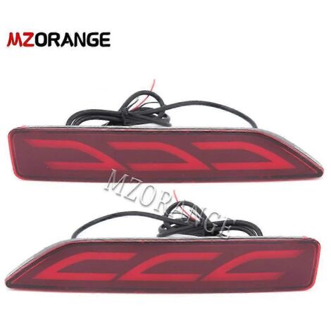 Feu arrière de pare-chocs avec réflecteur de feu stop et antibrouillard pour Honda CR-V 2007-2009 (1 paire) - (1/5)