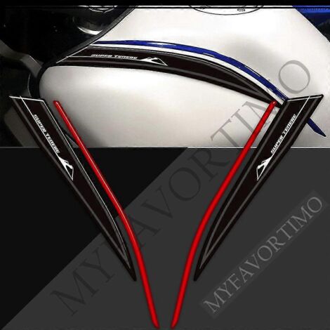 Nouveaux autocollants 3D pour Yamaha Super Ténéré XT1200X XT1200ZE XT 1200Z ZE ES XTZ XT1200E (kit essence/huile, protection genoux, réservoir) - TENERE17 (1/5)