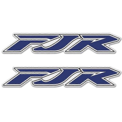 Autocollants pour pare-brise, coffre, valises en aluminium, protection de réservoir, emblème et logo pour Yamaha FJR1300 (2019) - Bleu (1/5)