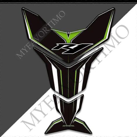 Autocollants moto « niken » pour Yamaha Niken GT, protection de panneau latéral, carénage, réservoir, logo, emblème 3D. Description : État : L (1/4)