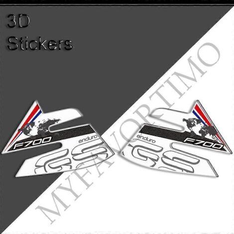 Film autocollant aux couleurs primaires pour joint de réservoir de carburant de moto BMW F700GS F700 F 700 Gs - Antidérapant et résistant aux rayures - F700GS4 (1/5)