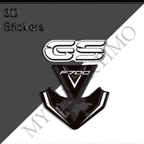 Film autocollant aux couleurs primaires pour joint de réservoir de carburant de moto BMW F700GS (F700 F 700 Gs) - Antidérapant et résistant aux rayures - F700GS1 (1/5)