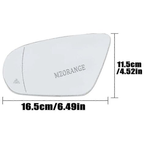 Rétroviseur pour Mercedes-Benz W205 W213 W222, rétroviseur extérieur en verre chauffant, références 0998101100, 0998101200 et 0998100516--L (1/5)