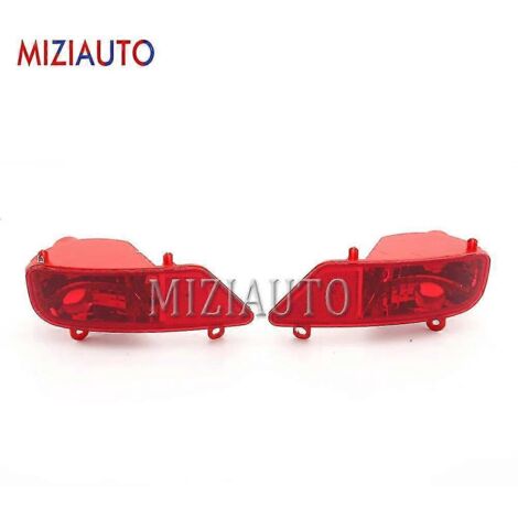Réflecteur rouge de pare-chocs arrière avec feu antibrouillard pour Peugeot 3008 (2009-2016) - Accessoire auto : feu stop, clignotant, feu de freinage et feu antibrouillard arrière (1 paire) (1/5)