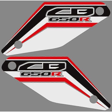 Poignées, protections de réservoir, autocollants, kit essence/huile, protection genoux pour Honda CB650R (2018-2022) (1/5)