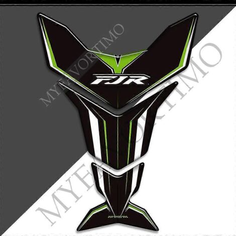 Pare-brise, déflecteur de vent, kit de protection genoux, coques, autocollants 3D pour Yamaha FJR1300, protection de réservoir FJR1300 - Camel (1/5)