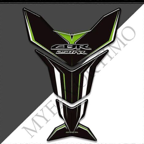 Autocollants, décalcomanies, kit d'huile de carburant, protection de genouillère en forme d'arête de poisson, protection de réservoir, carénage Fireblade, garde-boue pour Honda CBR 250 RR 250RR CBR250 (1/5)