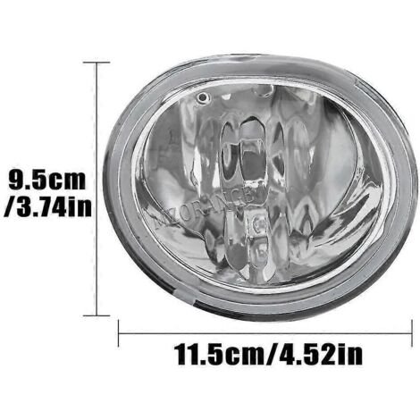 Phares antibrouillard avant à lentille transparente pour Toyota Matrix 2003-2008 (référence Yc100924-cl - côté droit) (1/5)