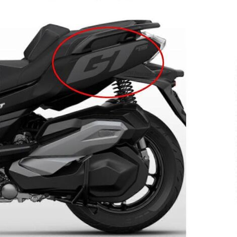 Logo/emblème pour BMW C400X C400GT C 400 GT X, autocollants de carénage, kits de décoration pour motos et scooters - C400GT (Argent) (1/5)