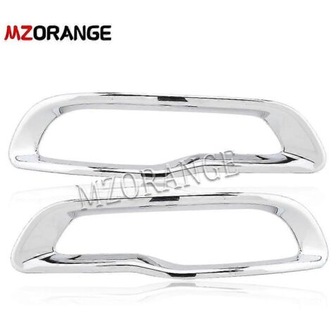 Enjoliveur chromé décoratif pour feu antibrouillard arrière de pare-chocs avant Jeep Cherokee 2014-2018 - Accessoires automobiles - Style automobile (1/5)