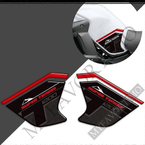 Nouveaux autocollants 3D pour Yamaha Super Ténéré XT1200X XT1200ZE XT 1200Z ZE ES XTZ XT1200E (kit essence/huile, protection genoux, coussinets de réservoir) - TENERE5 (1/5)