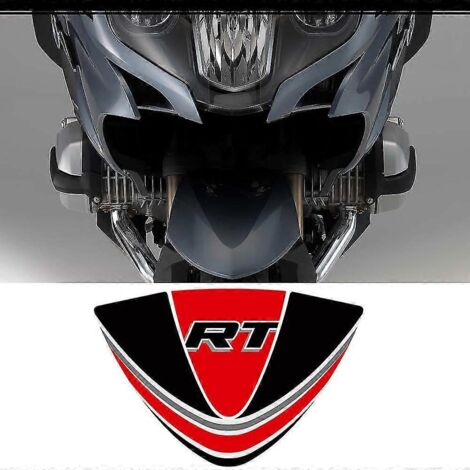 Autocollants R 1250 RT pour BMW R1250RT R1250 : protections latérales, valises, coffre, genoux, réservoir, emblème, logo – R1250RT (noir) (1/5)