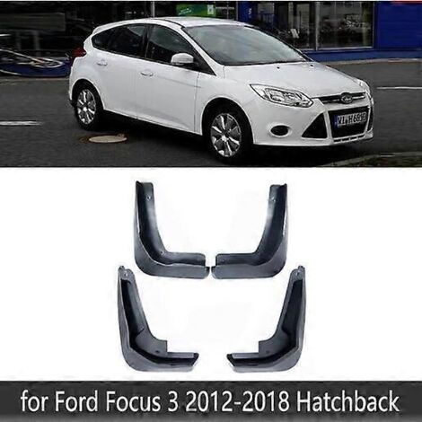 Lot de 4 bavettes garde-boue pour Ford Focus 3 MK3 (2011-2018) - Accessoires auto - Focus 3 à hayon (1/5)