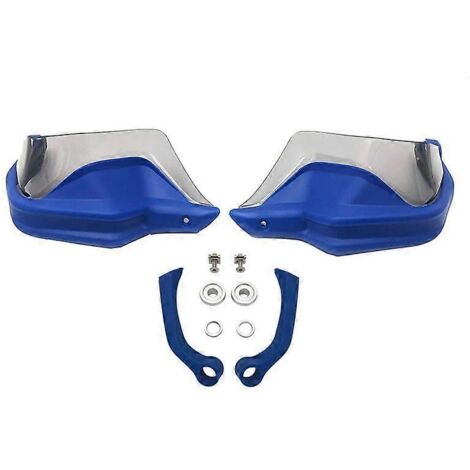 Protège-mains ABS pour moto BMW F900R F900XR F 900 XR F900 R 2019 2020 2021 - Protection pare-brise et mains contre le vent - Bleu-gris (1/5)