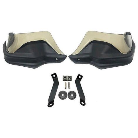 Protège-mains, pare-brise et protection contre le vent pour motos Honda CB500X, CB500F, C et B500 X (2013-2021, 2018, 2019, 2020) - Kit noir et vert (1/5)