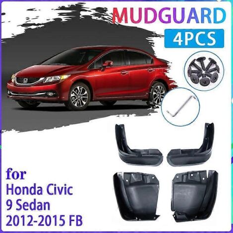Bavettes garde-boue pour Honda Civic 9 FB 2012 2013 2014 2015 - Accessoires auto (1/5)