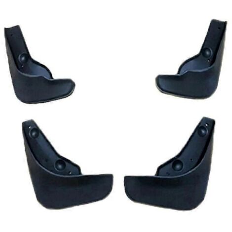 Lot de 4 bavettes de protection pour Suzuki Swift 2005-2010 RS413 413D 415 (avant et arrière) - Accessoires auto - Noir