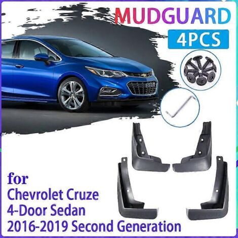 Lot de 4 bavettes garde-boue pour Chevrolet Cruze Sedan 2016 2017 2018 2019 - Accessoires auto (1/5)