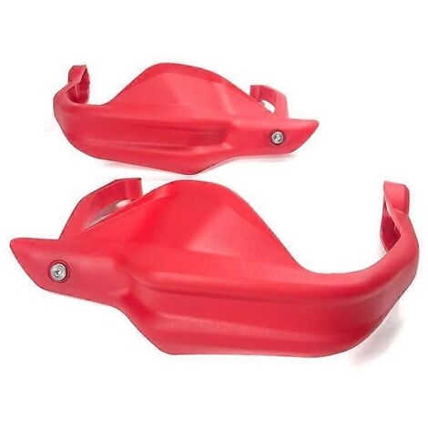 Protège-mains et pare-brise rouges pour motos BMW R 1200 GS ADV, R1200GS LC (2014-2019) et R1250GS ADV (1/5)