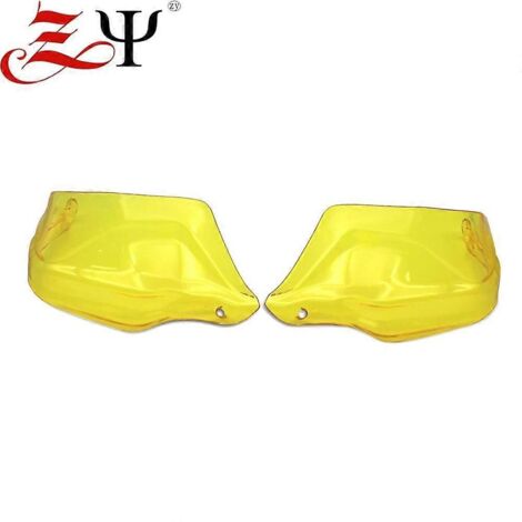 Protège-mains et pare-brise pour BMW R1200GS ADV R1250GS, F800GS Adventure, S1000XR, R 1200GS LC, F750GS, F850GS et F900XR - Jaune (1/5)