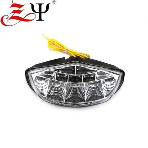 Compatible avec Du Kadi 696 2008-2014 : feu arrière à LED modifié avec clignotant et fonction stop – transparent (1/5)