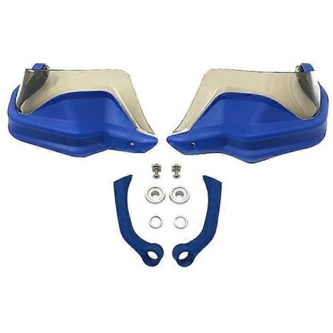 Protège-mains ABS pour moto BMW F900R F900XR F 900 XR F900 R 2019 2020 2021 - Protection pare-brise et mains contre le vent - Bleu et vert (1/5)