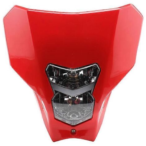 Phare Ninja pour moto tout-terrain CRF450L/CRF450XR (phare Samurai) - Rouge (1/5)