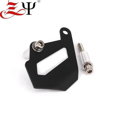 Compatible avec BMW R1200GS, R1250GS Adv et Waterbird : cache-pompe de frein arrière, protection d'étrier arrière – Noir (1/4)