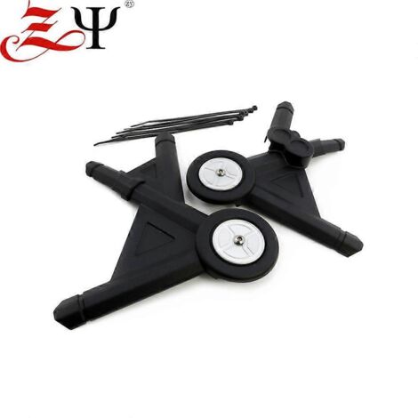 Protection de cadre « Oil Bird » noire, compatible avec BMW R1200GS/Advance (2005-2013). (1/4)