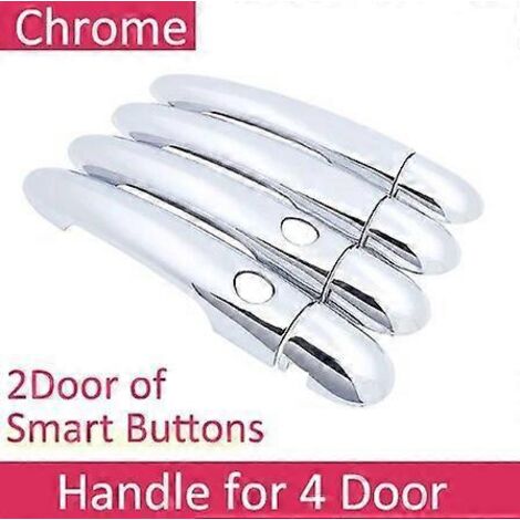 Pour Renault Koleos Samsung QM5 I MK1 20082015 : Autocollants décoratifs, poignées de porte chromées, peinture, accessoires auto (poignée à 2 boutons) (1/5)