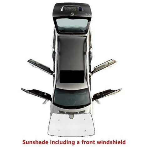 Pare-soleil intégral pour Toyota RAV4 XA40 (2013-2018) - Protection complète du pare-brise et des vitres avant - Accessoires auto (2014-2017) (1/5)