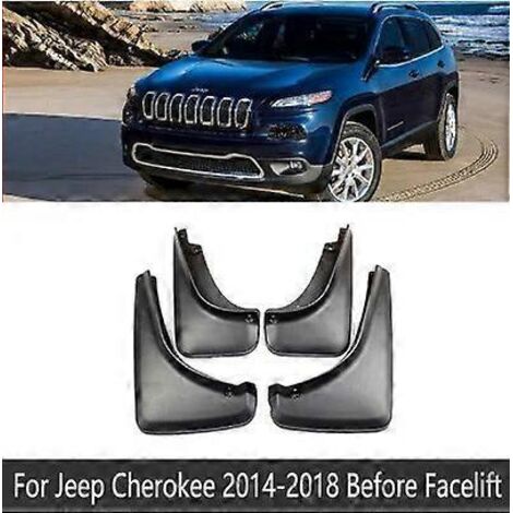 Bavettes garde-boue pour Jeep Cherokee KL 2014-2020 (modèles antérieurs au restylage) - Accessoires auto (1/5)