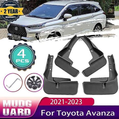 Bavettes garde-boue pour Toyota Avanza Veloz Daihatsu Xenia W100 W150 (4 pièces) - Accessoires auto - (1/5)