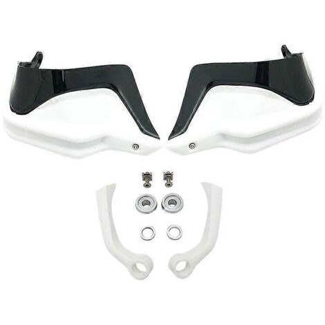 Protège-mains ABS pour moto BMW F900R F900XR F 900 XR F900 R 2019 2020 2021 - Protection pare-brise et mains contre le vent - Kit blanc et noir (1/5)