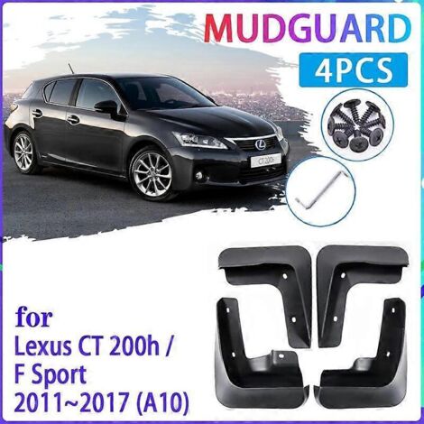 4 bavettes de protection pour Lexus CT 200H CT200H FSport F Sport 20112017 - Garde-boue, bavettes d'aile, accessoires auto (1/5)